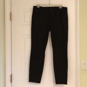 Joe’s Jeans High Water black skinny jeans